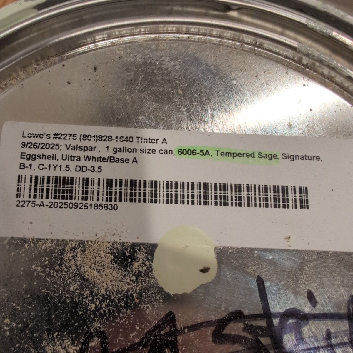 FREE sage green interior oaint