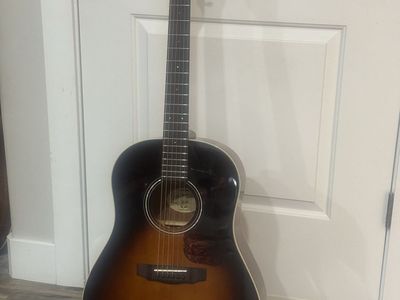 Guild DS240 Acoustic Guitar Dark Sunburst Funish