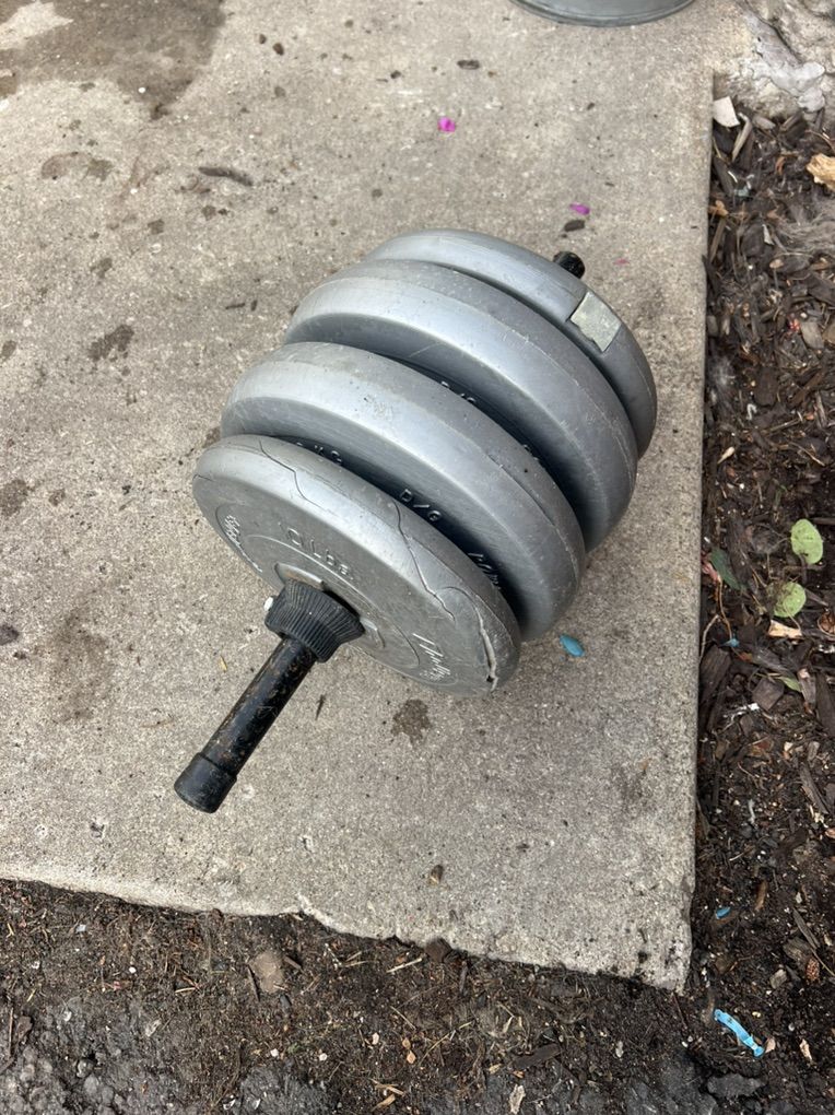Barbell Weight Vintage