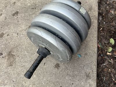 Barbell Weight Vintage