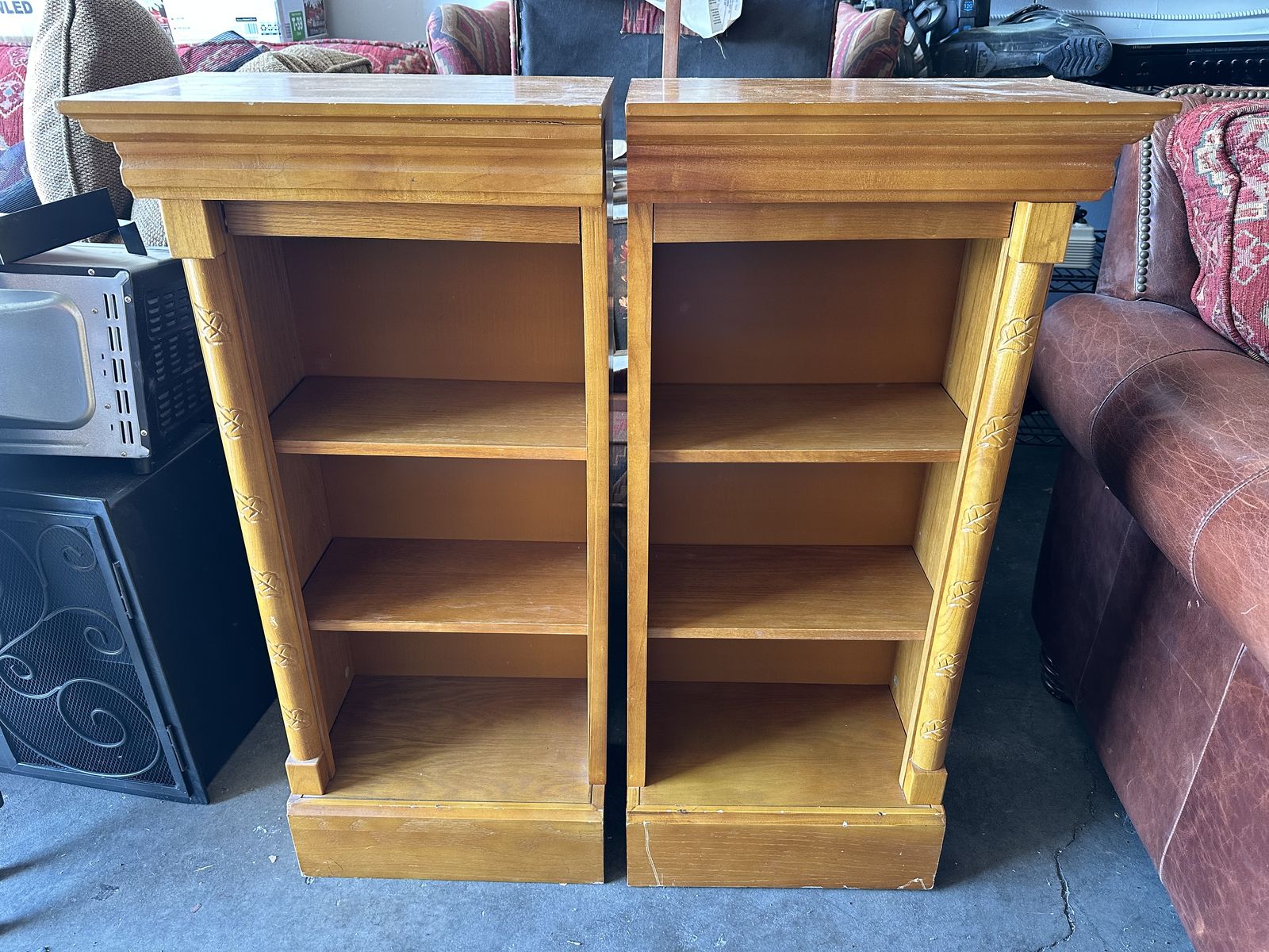 Pair Of Bookcases