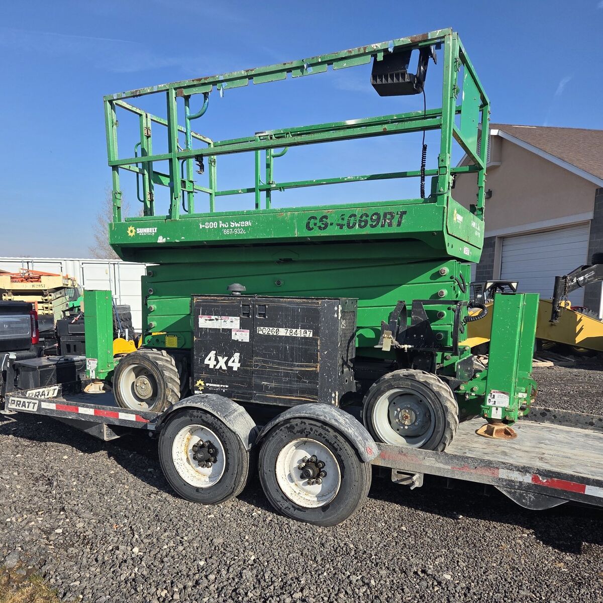 Genie GS-4069RT 40ft 4x4 Scissor lift