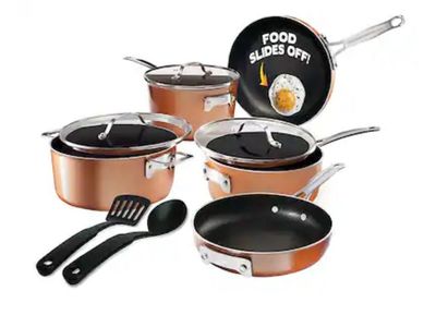 New 10pc Stackmaster Nonstick Cookwear Pots Pans