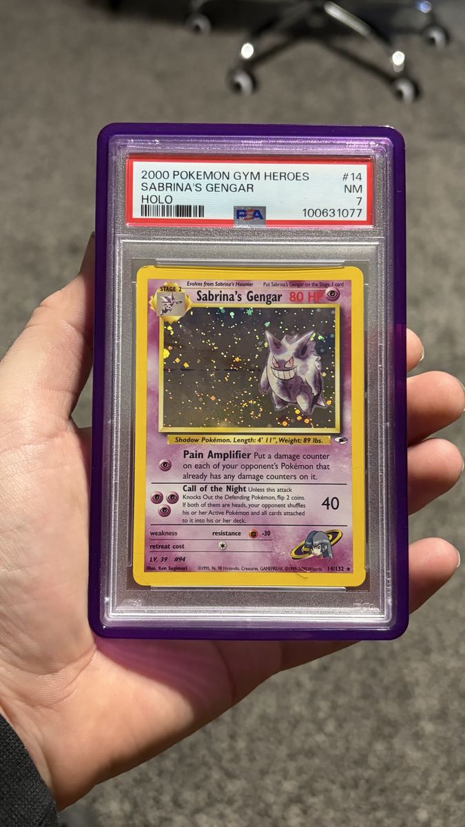 Beautiful card Sabrina’s gengar