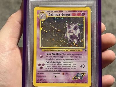 Beautiful card Sabrina’s gengar