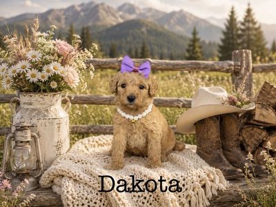 Adorable Mini- Medium Size Goldendoodle Puppies!
