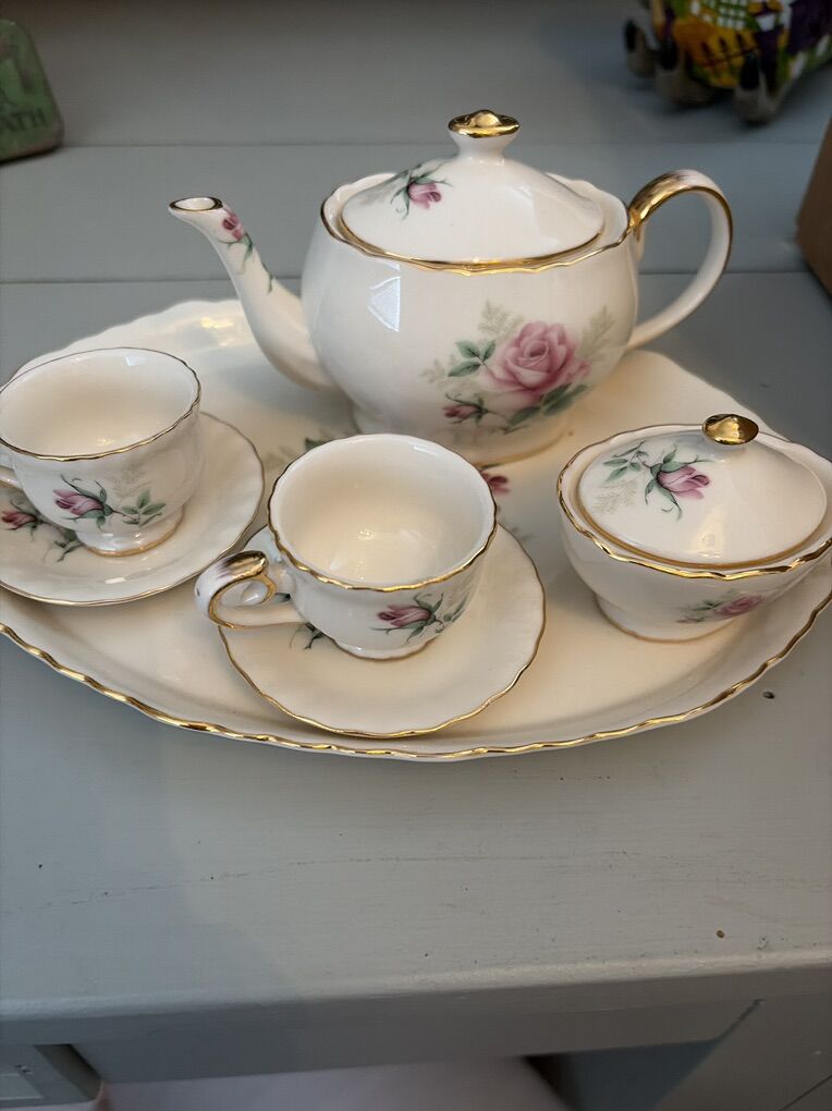 Miniature Doll Tea Set