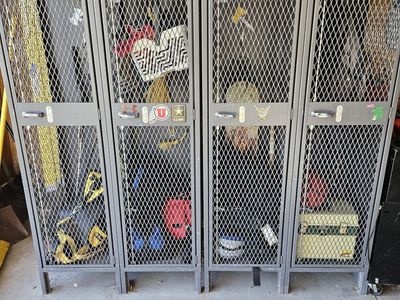 2 x 2 piece locker set
