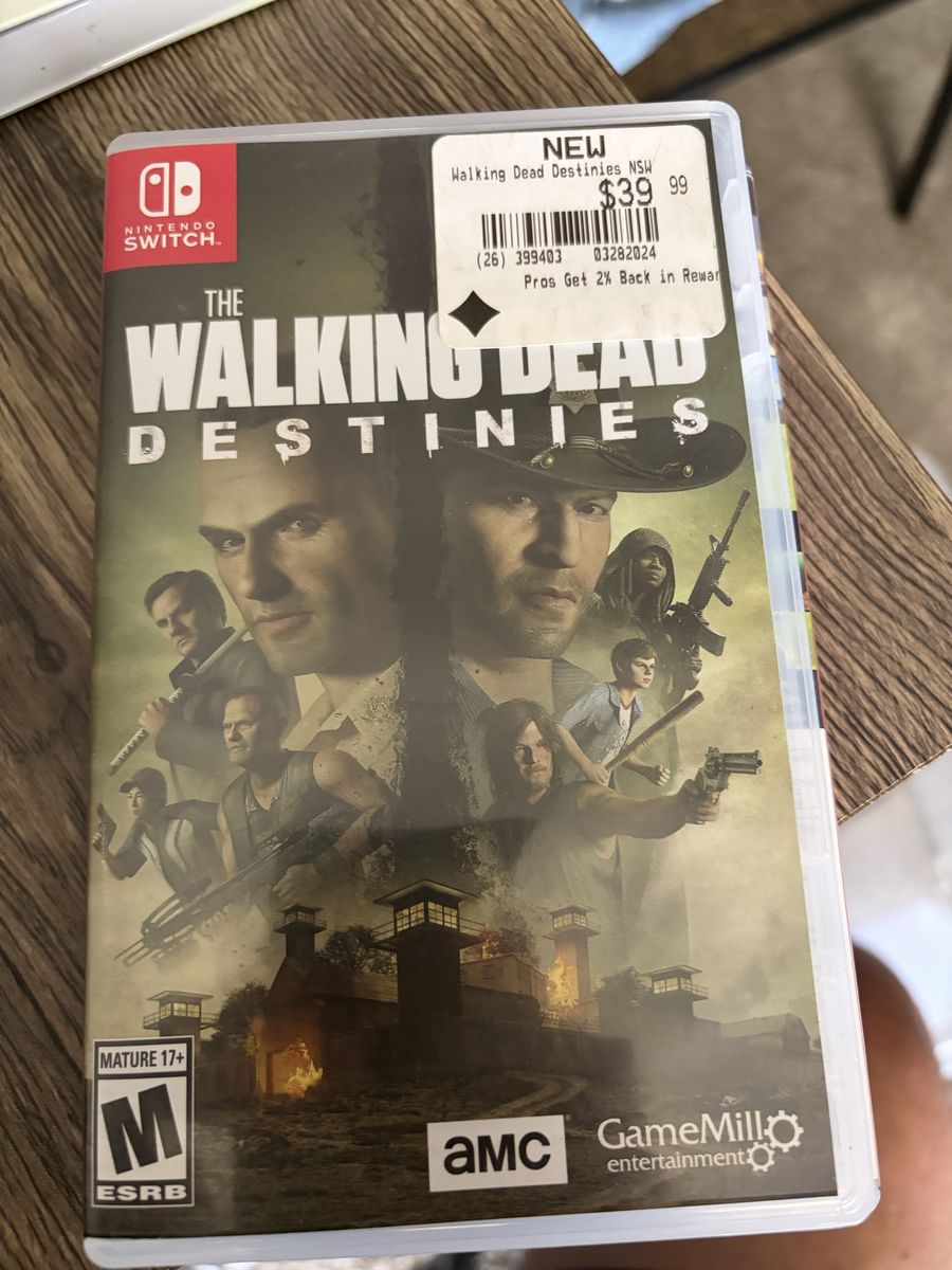 The Walking Dead Destinies Nintendo Switch Game - New, ESRB M (Mature 17+)