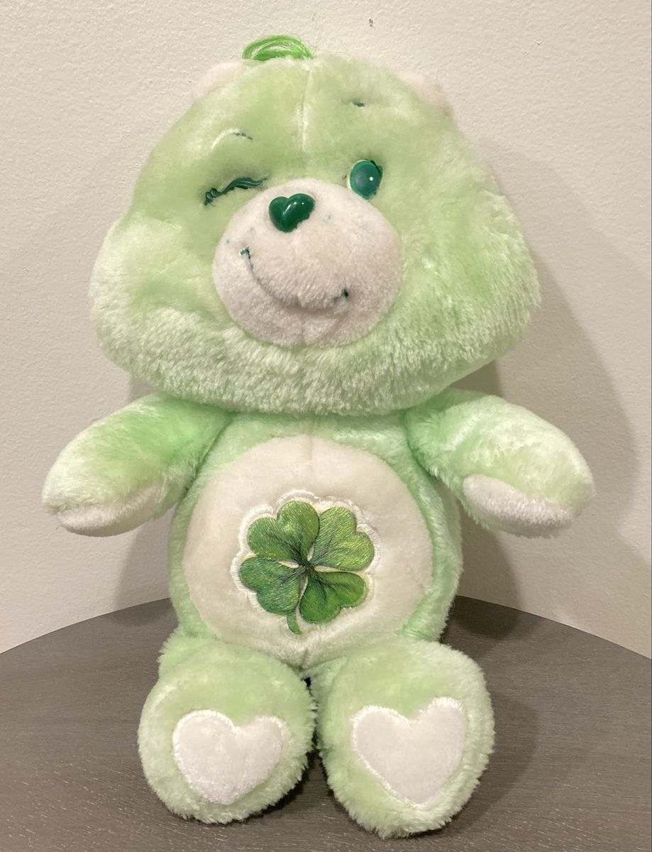 1983 Original Vintage Care Bears Plush Good Luck