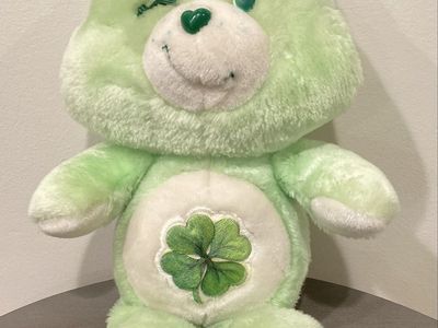 1983 Original Vintage Care Bears Plush Good Luck