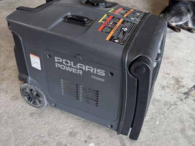 Polaris Power P3200iE Inverter Generator - Portable, Electric Start