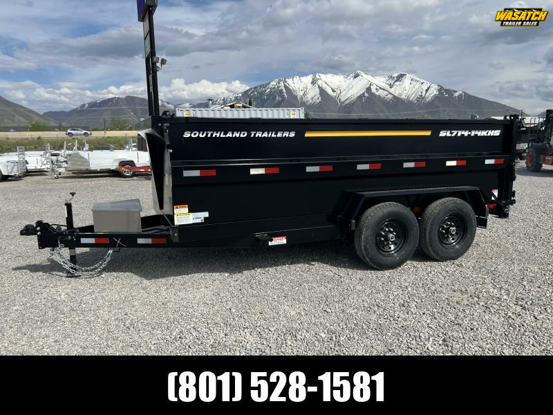 Southland Trailers 7x14 SL270 6" Tube Dump Trailer