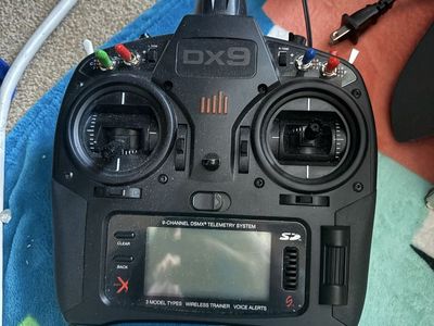 Spektrum DX9 9-Channel DSMX Telemetry System RC Transmitter
