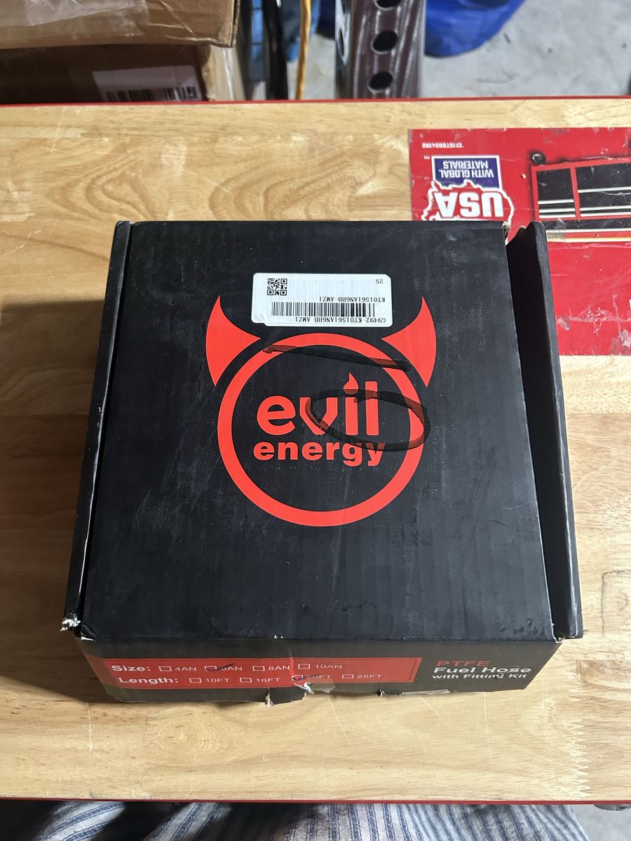 EVIL ENERGY 6AN Fuel Line Kit 6AN Nylon Braided Li