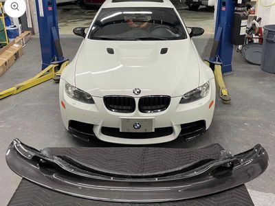 SPECRING BMW E90 E92 E93 M3 GT4 V1 Carbon Fiber Front Lip - Pre-Drilled, New Condition
