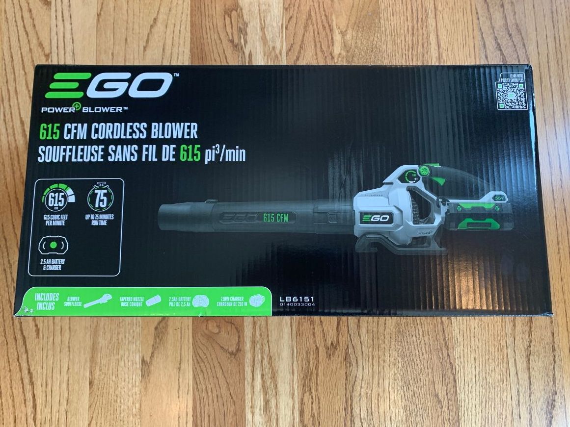 New EGO LB6151 POWER+ 56V 170MPH 615CFM Cordless Handheld Blower Kit Leaf Blower