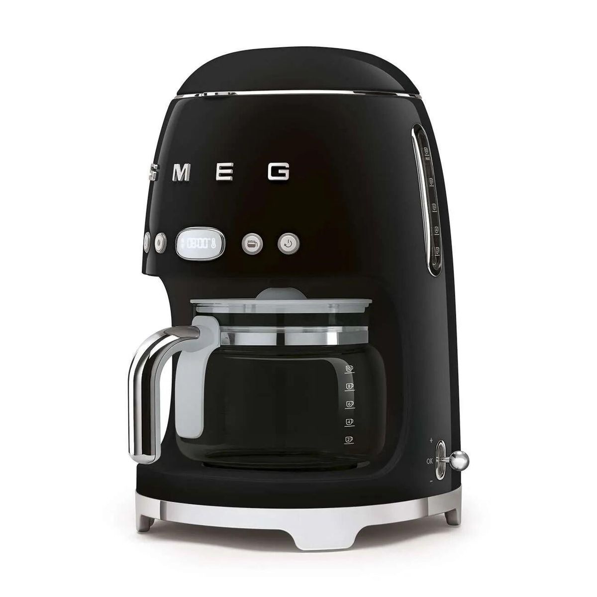 SMEG 50's Retro Style 10-Cup Drip Filter Coffee Maker - Black