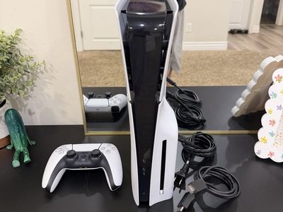 Sony PlayStation 5 PS5 Disc Console with Controller, HDMI, and Power Cables