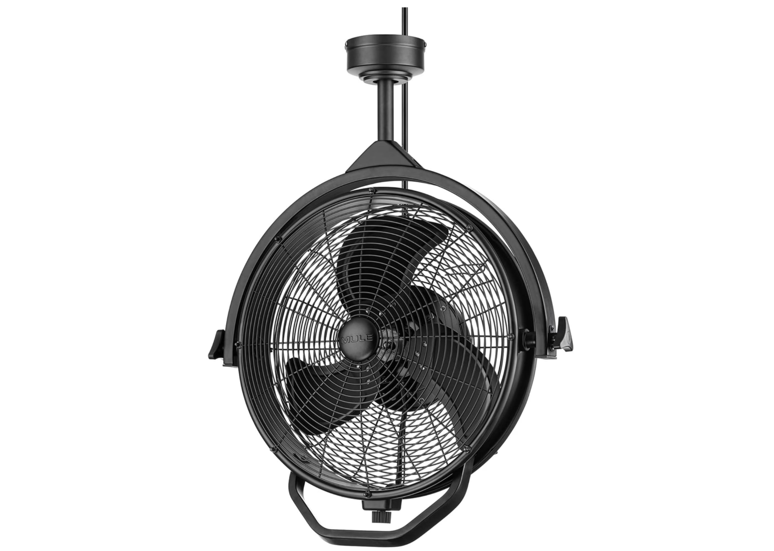 New in Box Mule 18” Outdoor Ceiling Fan, High Flow Adjustable Mount Dual Speed,