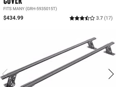 Go Rhino crossbars.
