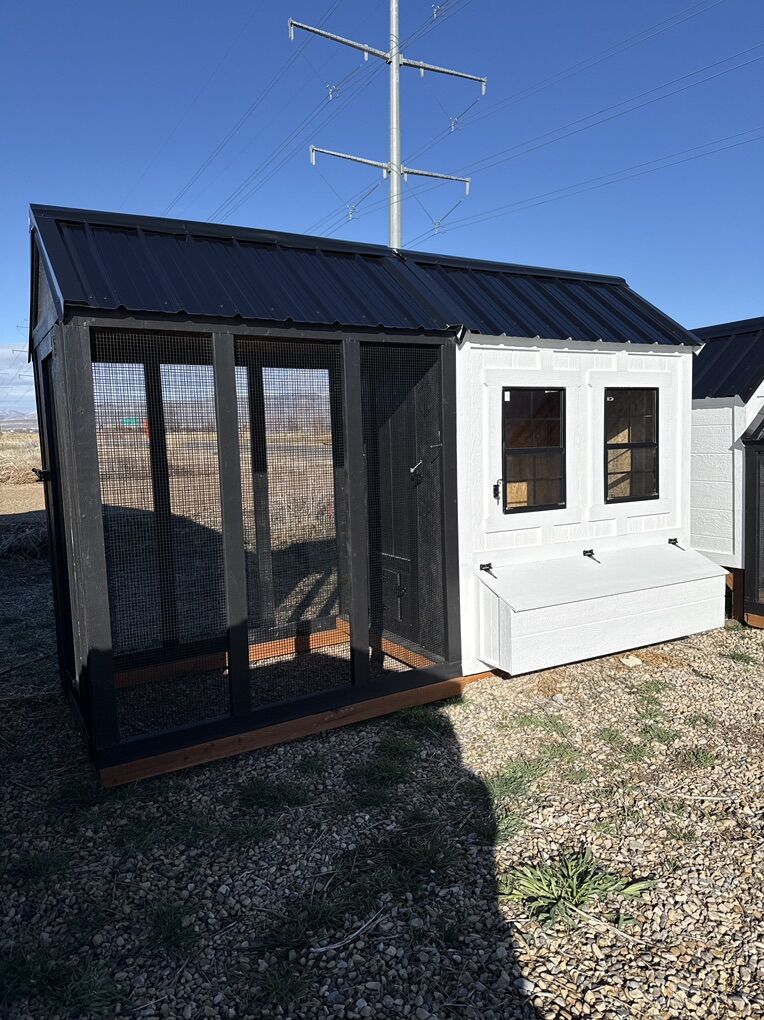 4x6 Walk In Chicken Coop And Run 4x6