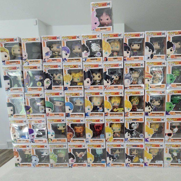 Dragonball Z funko pops