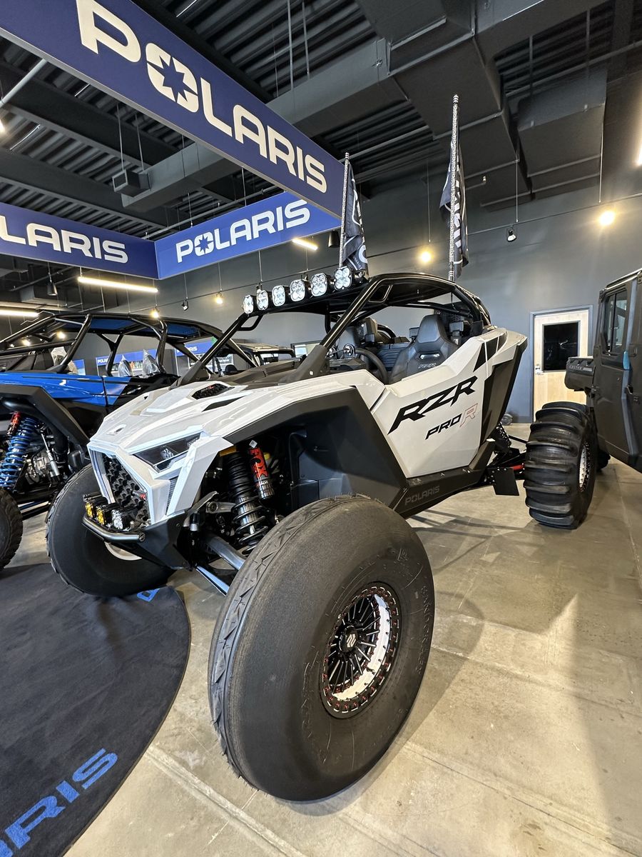 2026 Polaris RZR Pro R Ultimate UTV - White, High-Performance Works Power Products Premium Turbo