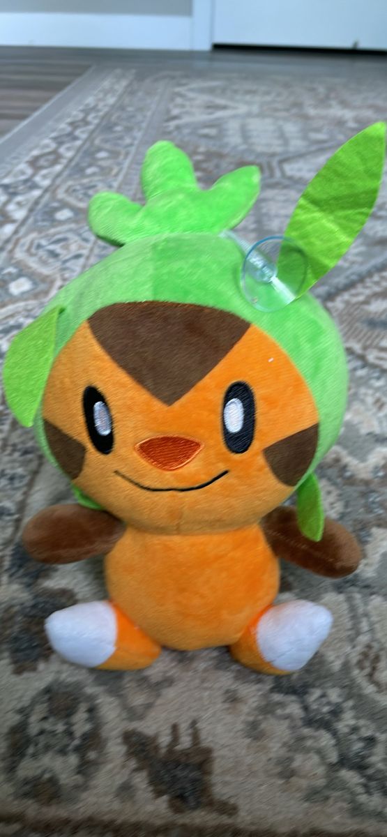 Nintendo Pokemon chespin plush toy 10”