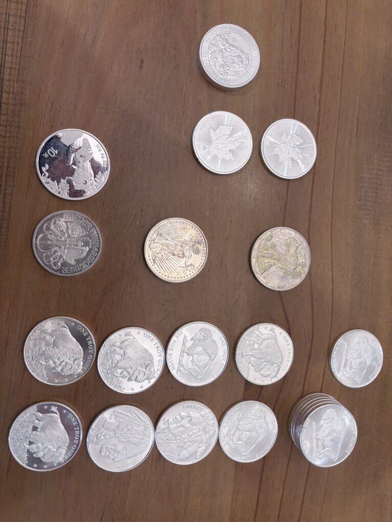 Silver Rounds / Silver coins
