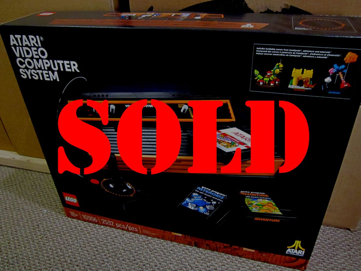 SOLD - Lego 10306 Icons Atari 2600 New Sealed