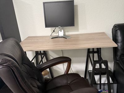 Adjustable Study Table, chair and book shelf