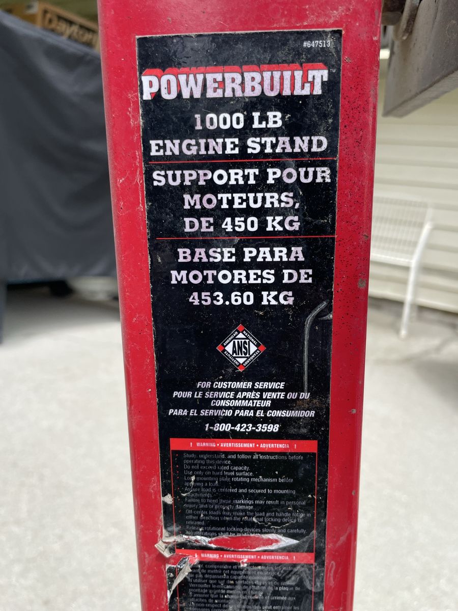 Engine stand