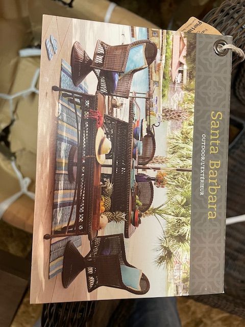 Wicker Table and Chairs