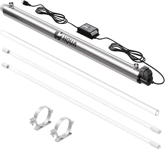 NEW- Whole House Ultraviolet Water Purifier Filter + 1 Extra UV bulb