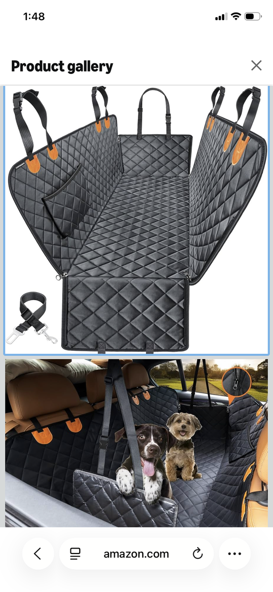 Pet seat cover