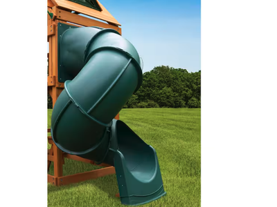 Brand New Quick Connect Tube Slide for 5 ft. Decks - Green