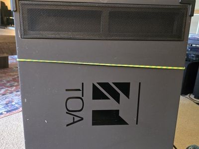 15" TOA SDB Subwoofer System 360W 8 Ohm - Made in Japan. 90lbs