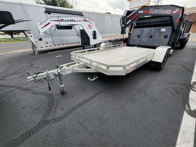 2022 Aluma USED 7712 HSR (6.5X12) 3.5K Aluminum Utility Trailer