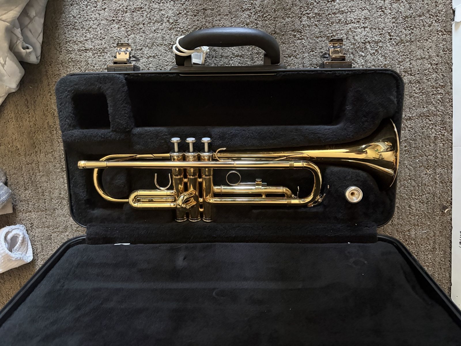 Aldema Legacy Trumpet with Case - Brass Instrument for Beginners & Students