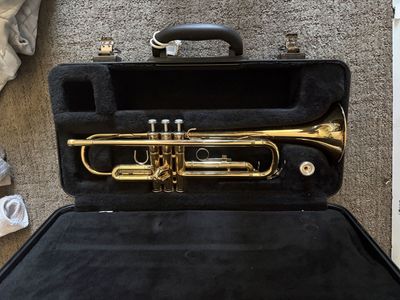 Aldema Legacy Trumpet with Case - Brass Instrument for Beginners & Students