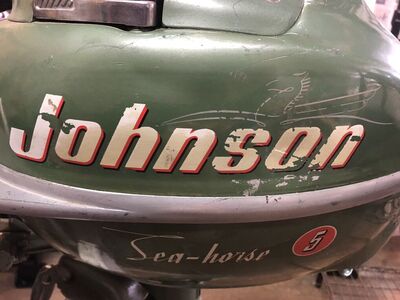 1950's Johnson Sea Horse Boat Motor