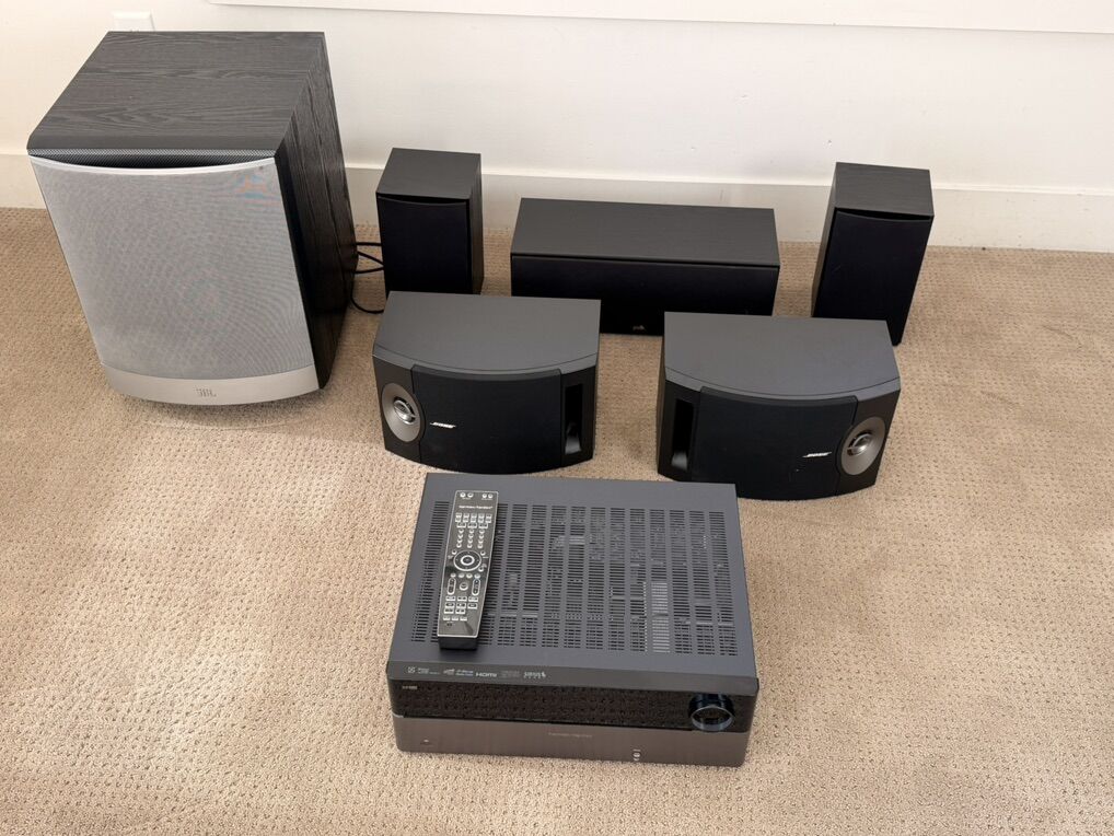 Surround Sound 5.1 Polk JBL Bose Harmon Kardon