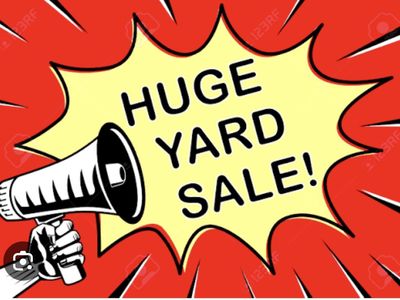 HUGE Yard Sale