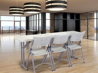 72in.L x 18in.W Folding Table National Public