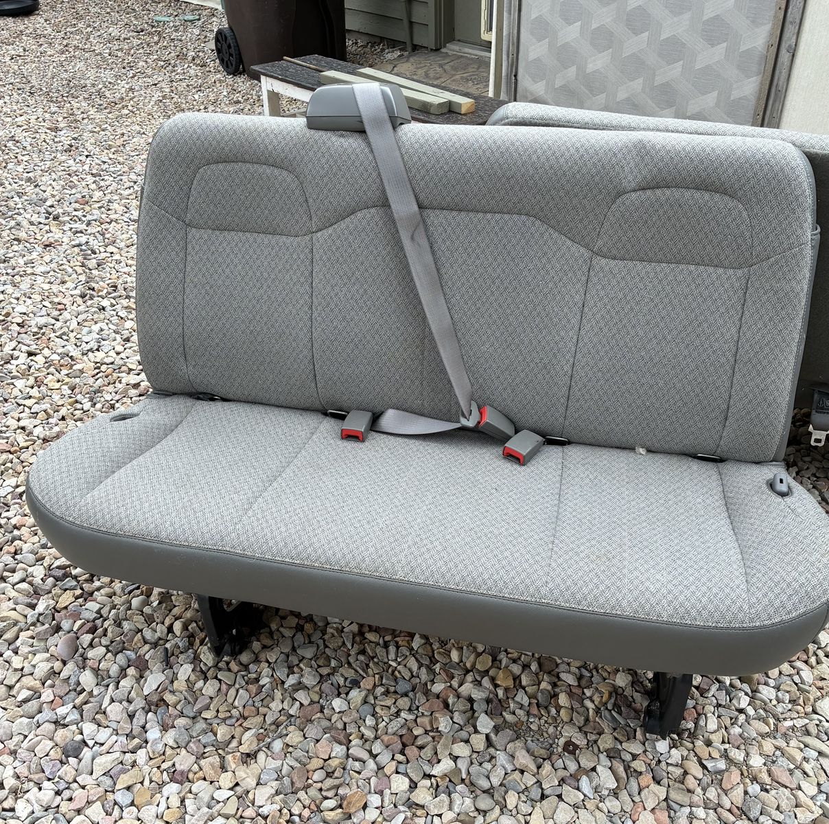 Two Bench Seats and Single with seatbelts from 2013 Chev Express