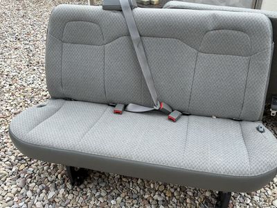 Two Bench Seats and Single with seatbelts from 2013 Chev Express