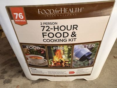 2 Person 72-Hour Food & Cooking Kit from Costco