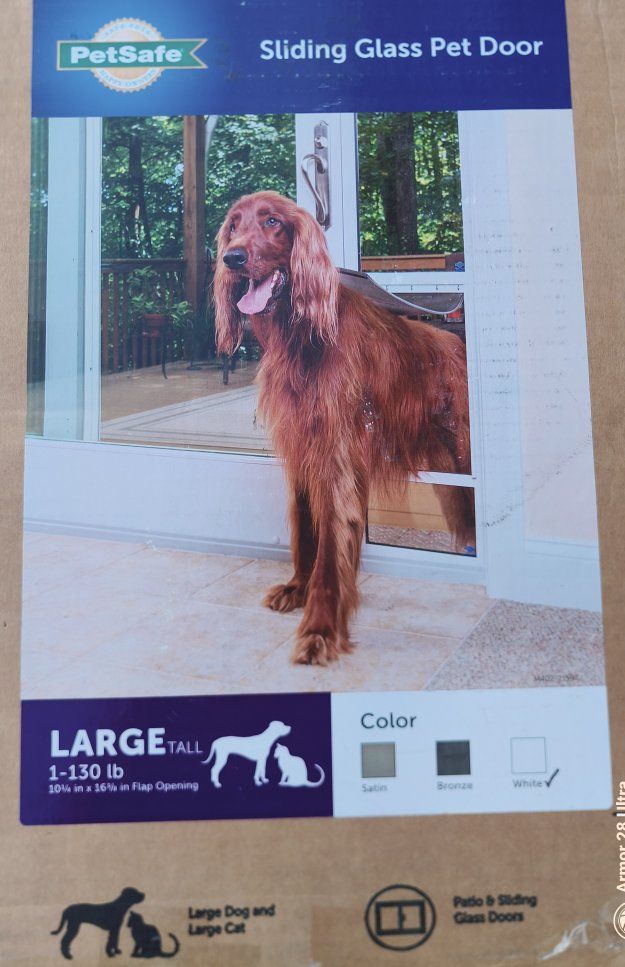 NEW PetSafe Sliding Glass Door Pet Door