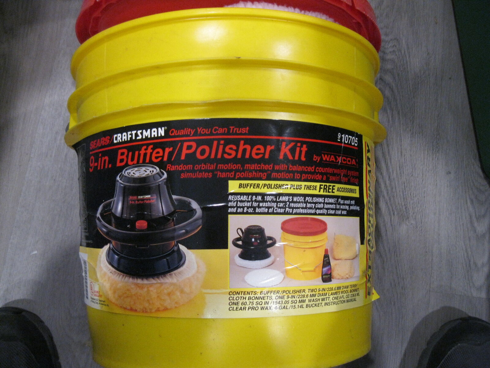 Craftsman 9 Inch Buffer-Polisher Kit